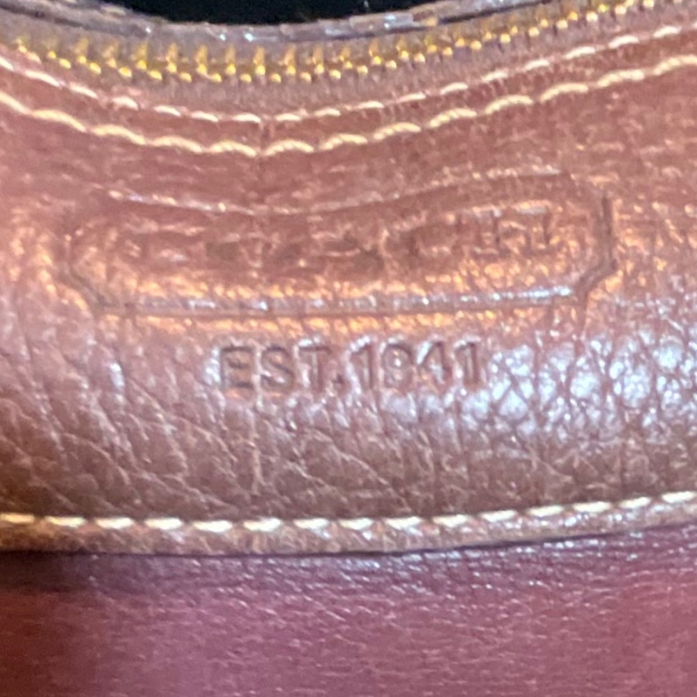Coach shoulder bag, signature patchwork.   22-H7Cc - Picture 3 of 10